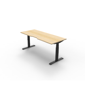Boost+ Height Adjustable Single Person Desk 1200mm