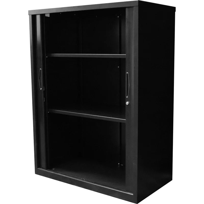 GO Tambour Door Cupboard 900mm - Space-Saving Office Storage | Rapidline