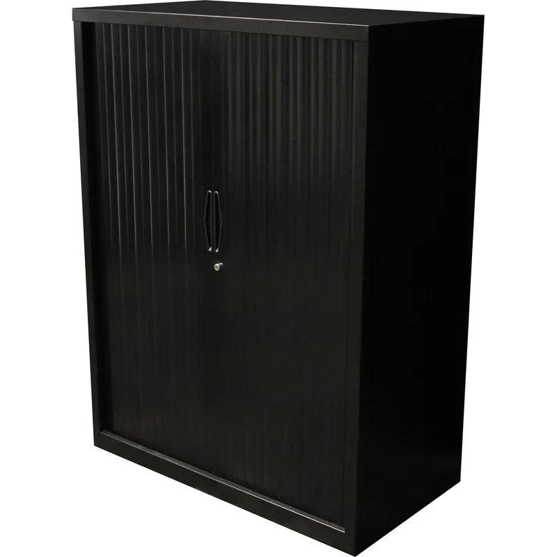 GO Tambour Door Cupboard 900mm - Space-Saving Office Storage | Rapidline