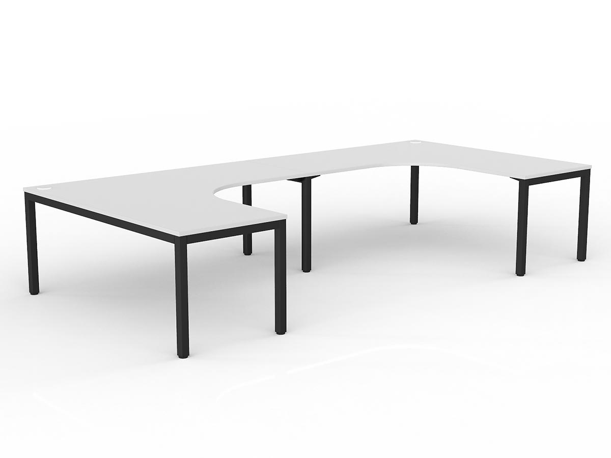 Axis 2-Person 90Deg Workstation (U-Layout)