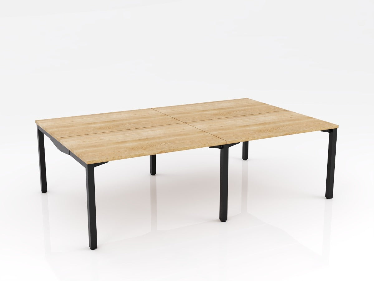 Axis Stretch 4-Person DSD Workstation