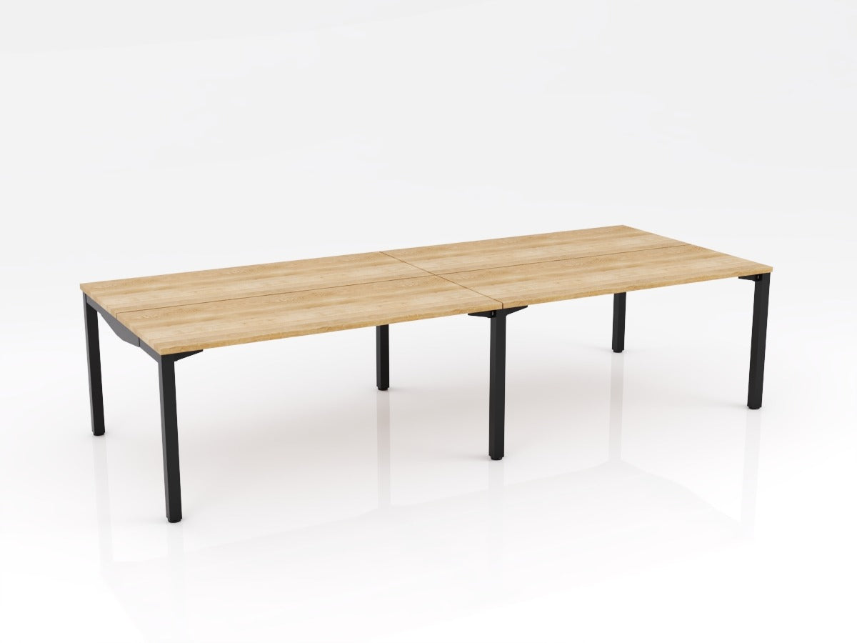 Axis Stretch 4-Person DSD Workstation