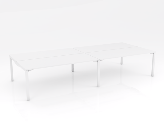 Axis Stretch 4-Person DSD Workstation