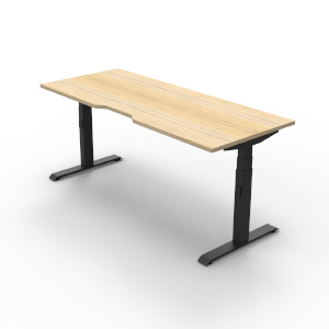 Boost+ Height Adjustable Single Person Desk 1800mm