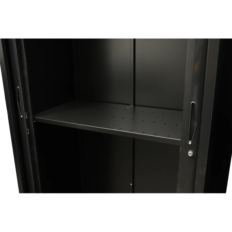 GO Tambour Cupboard Slotted Shelf 900mm - Rapidline Metal Storage