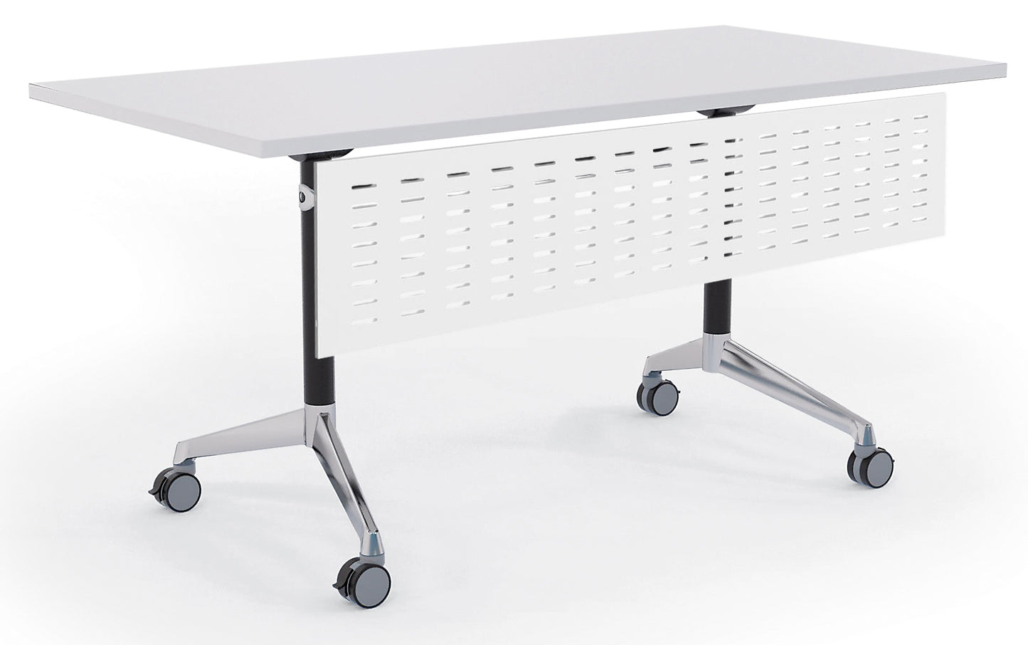 MODULUS Flip Table 1450mm Modesty; Silve