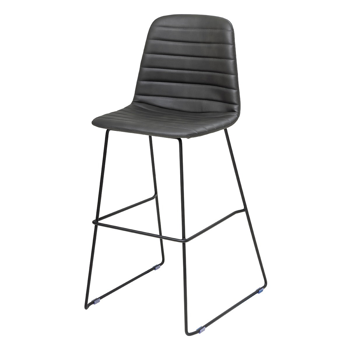 Sofia Barstool with Powdercoated Sled Base