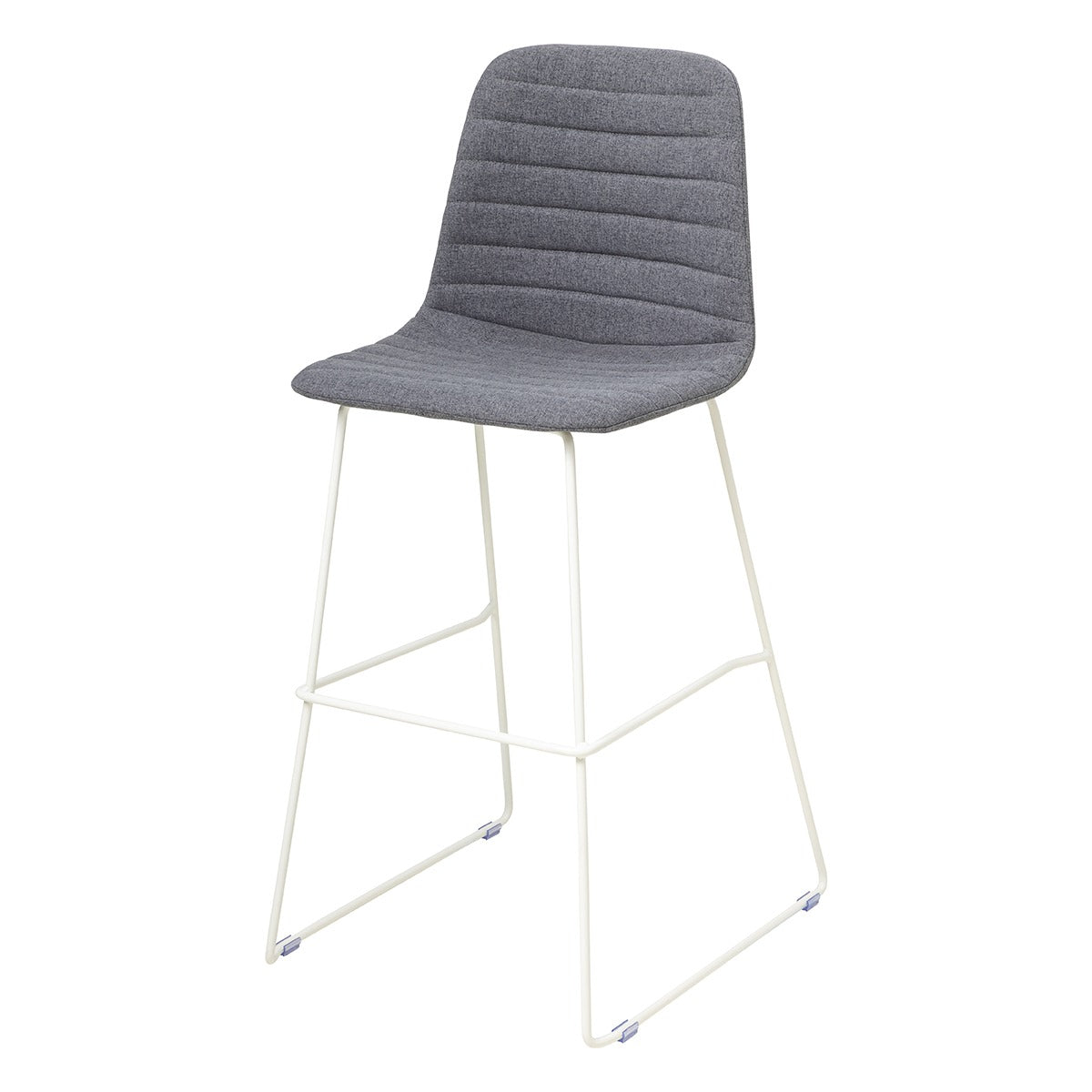 Sofia Barstool with Powdercoated Sled Base