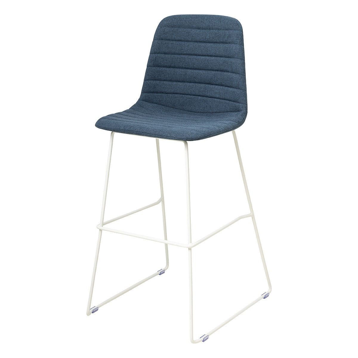 Sofia Barstool with Powdercoated Sled Base
