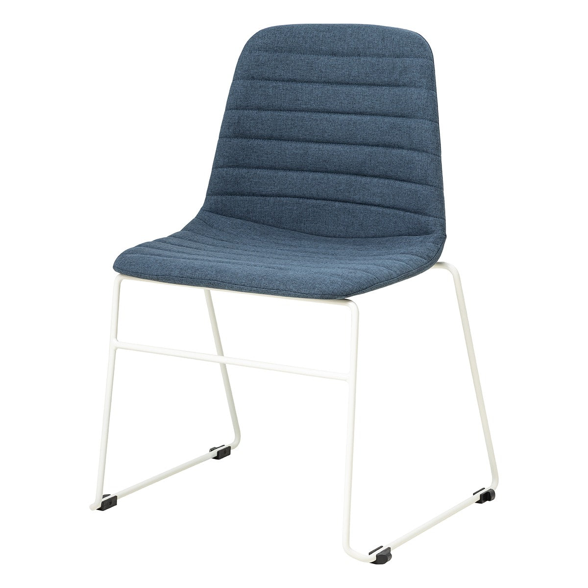 Sofia Chair withPowdercoated Sled Base PU Upholstery