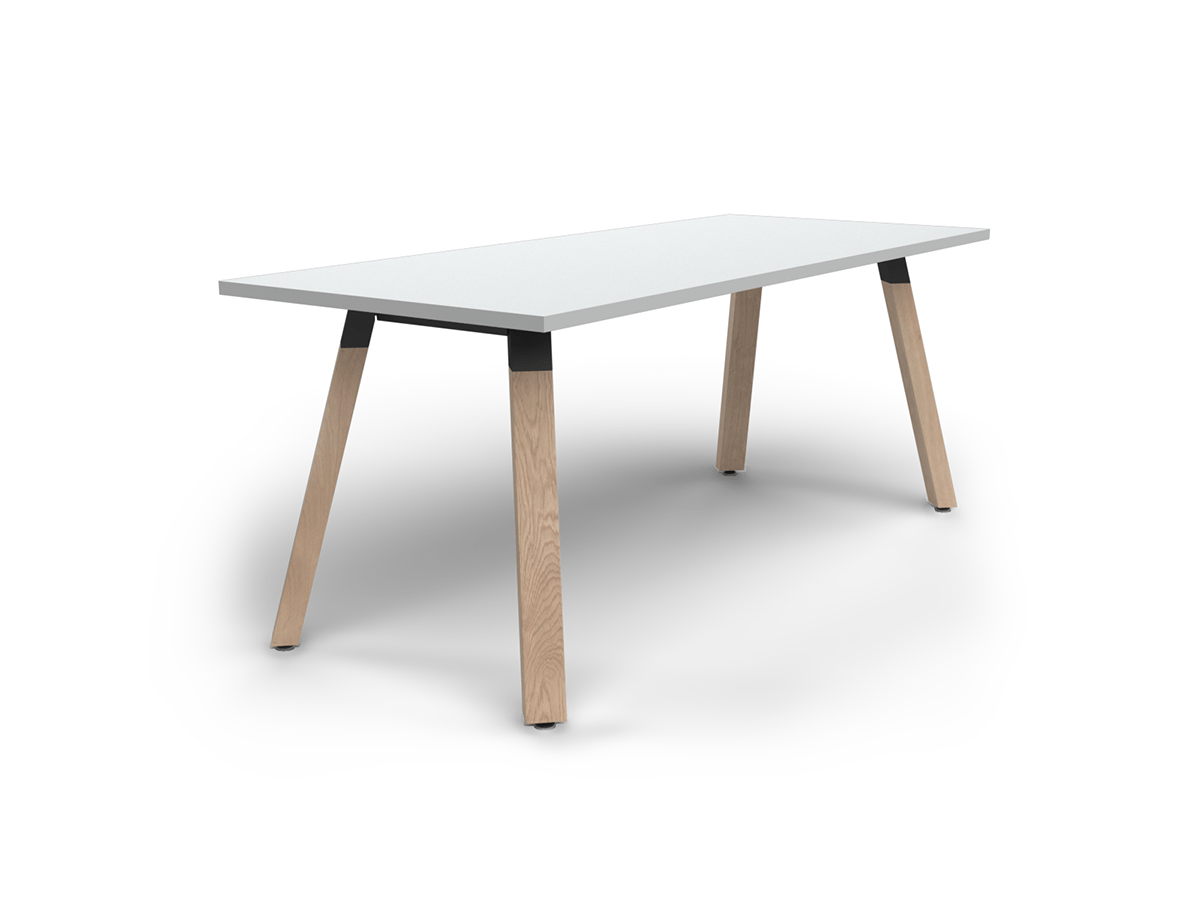 Plantation Boardroom Table 4 LegHousing, Oak Legs