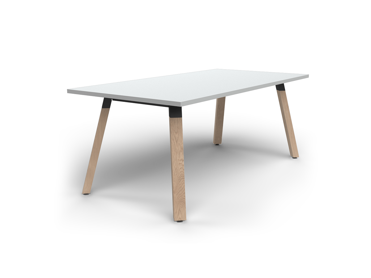 Plantation Boardroom Table 4 LegHousing, Oak Legs