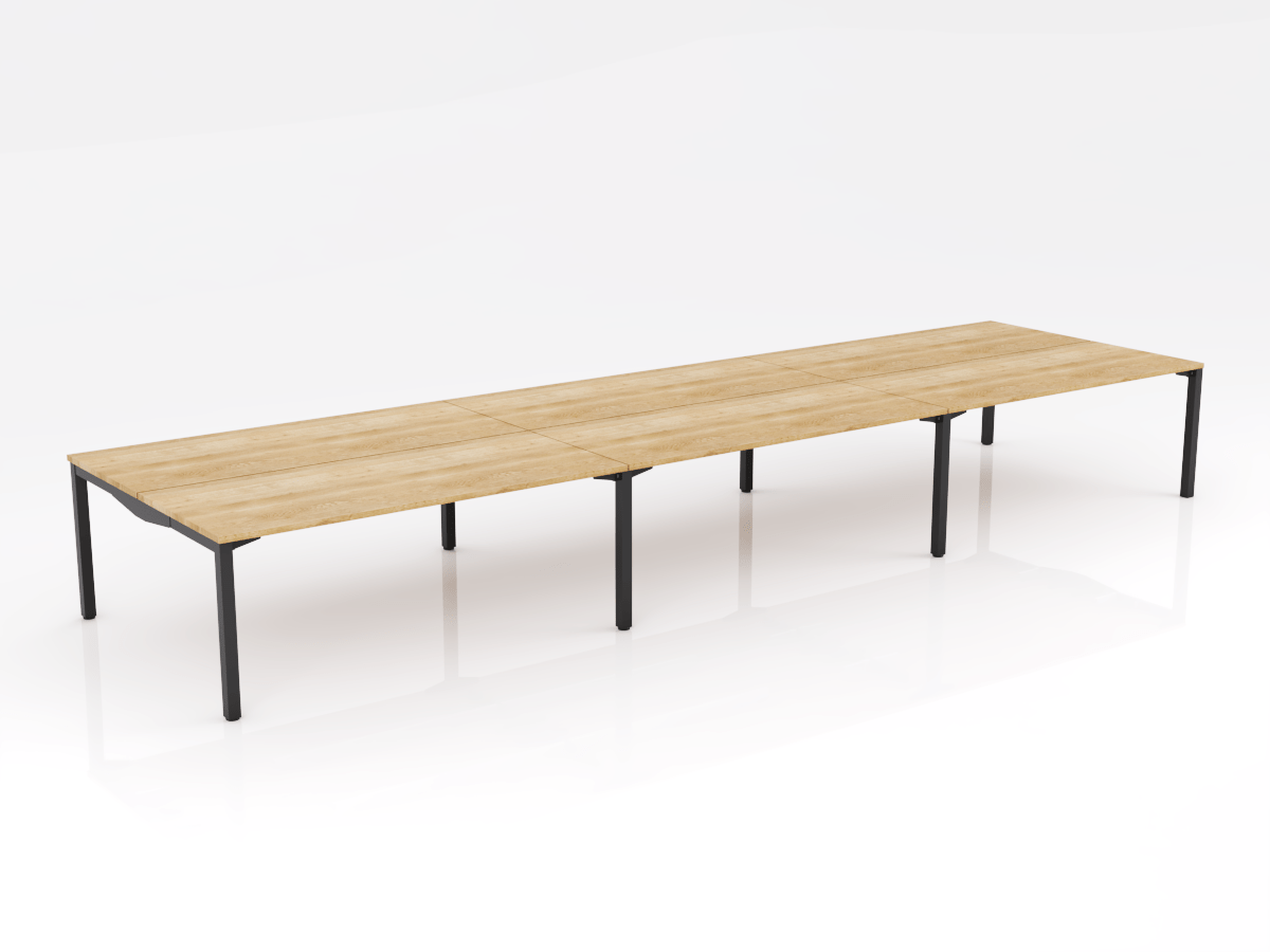 Axis Stretch 6-Person DSD Workstation