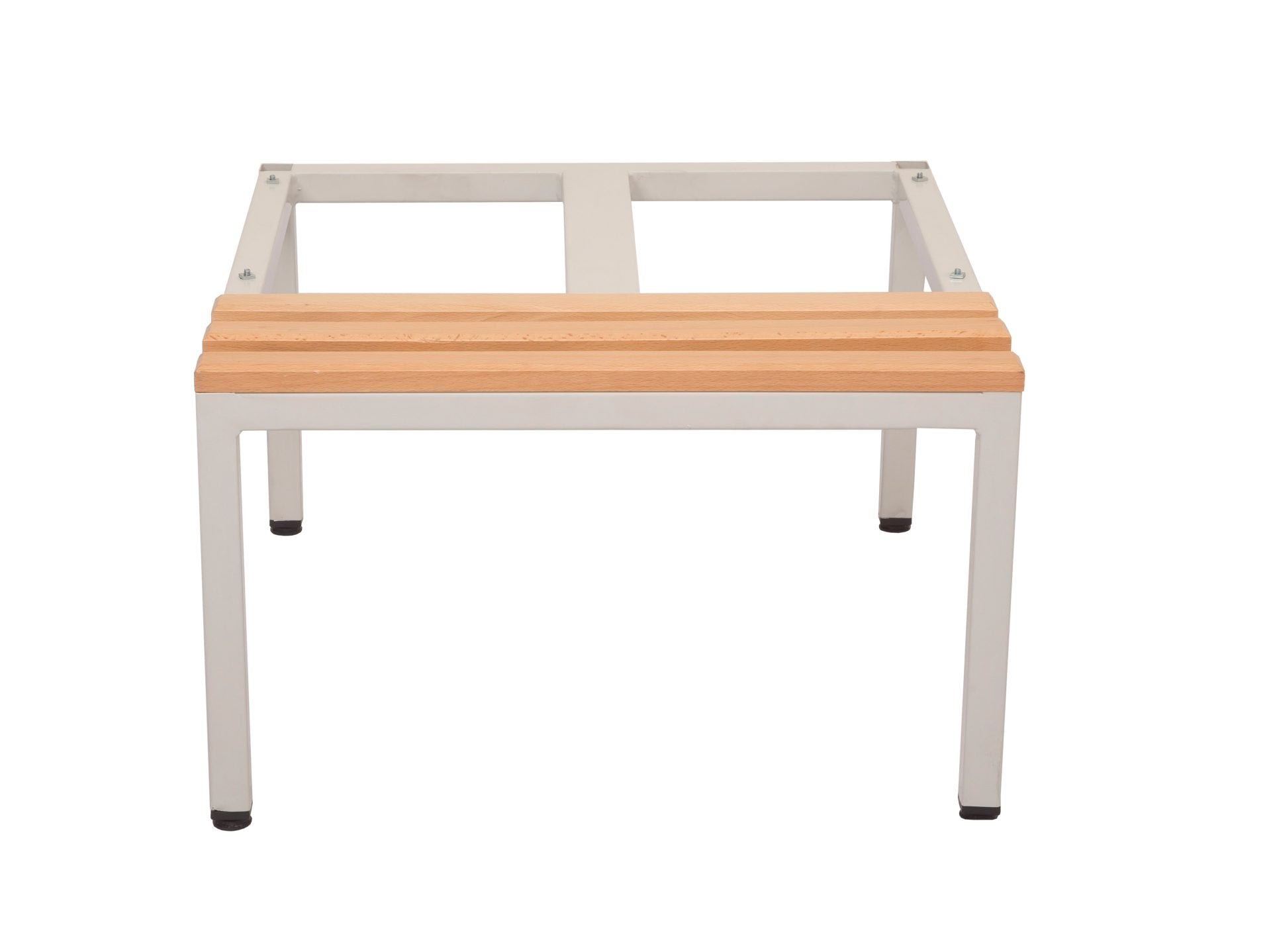 Light Oak Locker Seat &amp; Stands