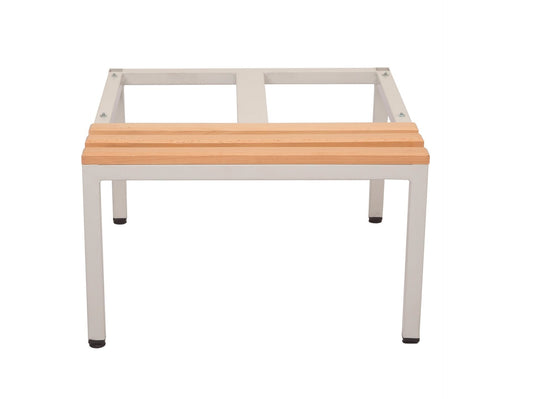 Light Oak Locker Seat &amp; Stands
